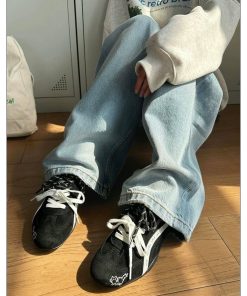 Alternative view of [HÀNG SẴN CHÍNH HÃNG] Giày CAT AND SOFA EMOJI ĐEN (THÊU MÈO)