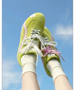 Alternative view of [HÀNG SẴN CHÍNH HÃNG] Giày CAT AND SOFA EMOJI LABS XANH CHUỐI (THÊU TÁO)